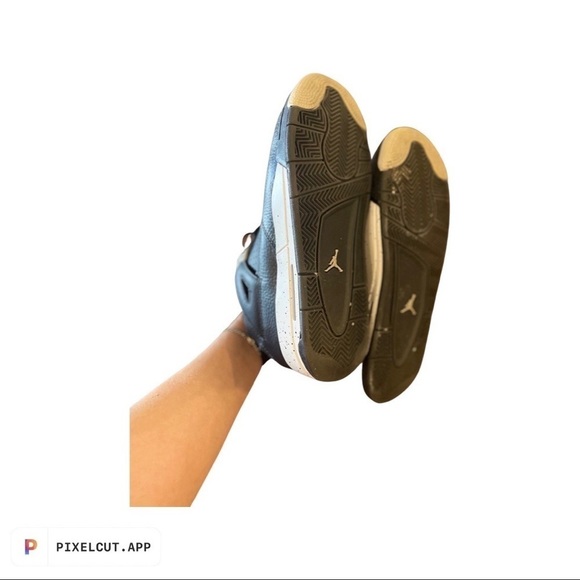 𝅺NIKE Air Jordan 4 Oreos 7Y - Picture 10 of 13